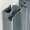 extendable curtain rod bracket gun metal|Thermaplus Patented Blackout Exclusive Curtain Rod Cap Finial .